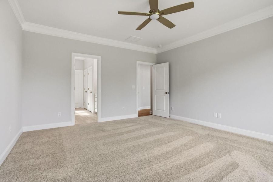Spacious, unfurnished interior of a new home in Founders Club, Moore (Image 19).
