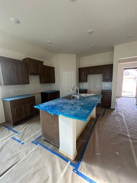 In-progress construction of a new home in Liberty Pointe, Gainesville, TX (Image 6).