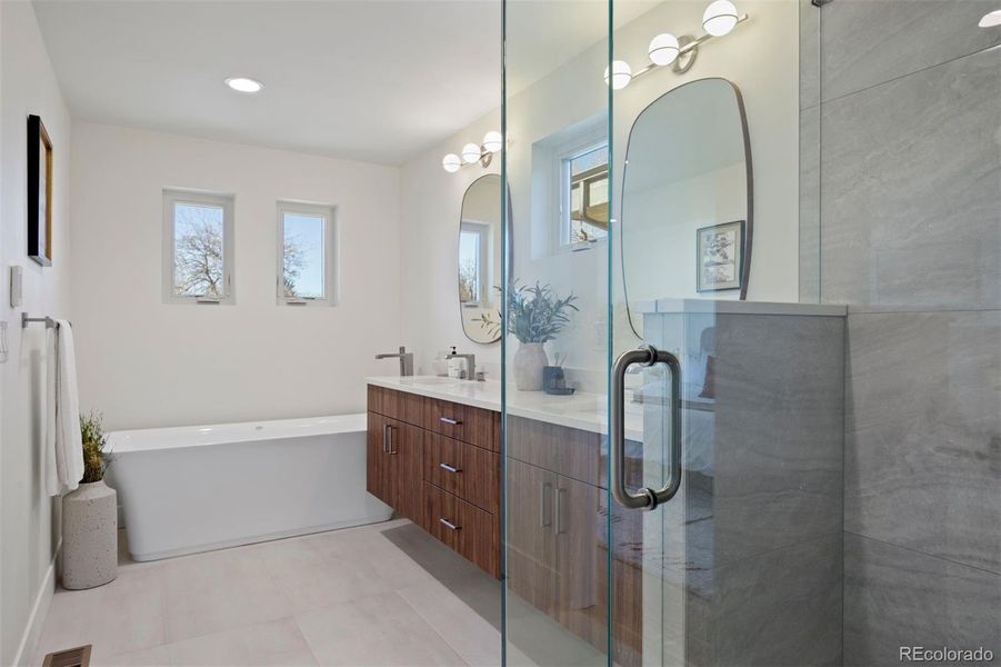 Furnished interior view inside a new home in , Denver (Image 7).