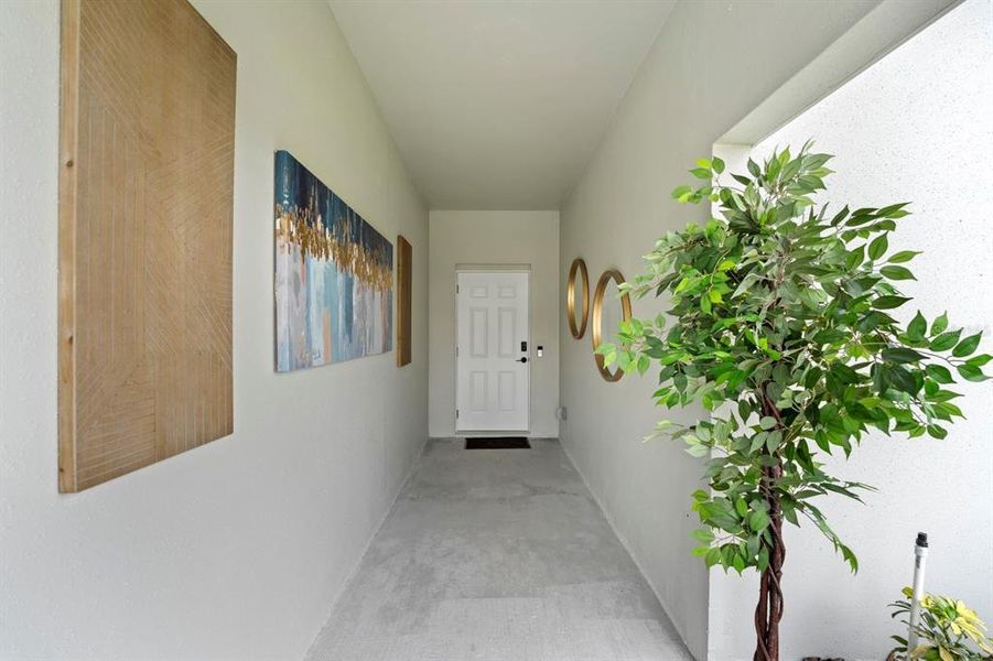 Exterior details and patio area of a home in On Villa Pass, Mascotte (Image 3). Exterior details and patio area of a home in On Villa Pass, Mascotte (Image 3).