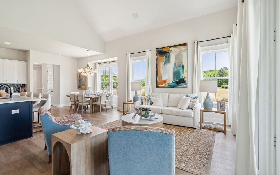 Furnished interior view inside a new home in Nexton, Summerville (Image 16).
