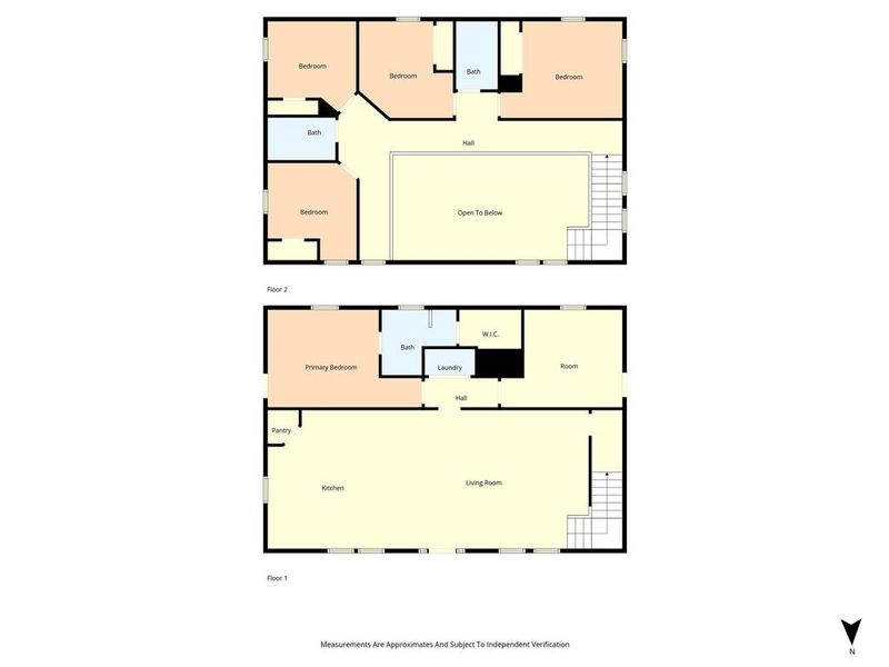 View of room layout View of room layout