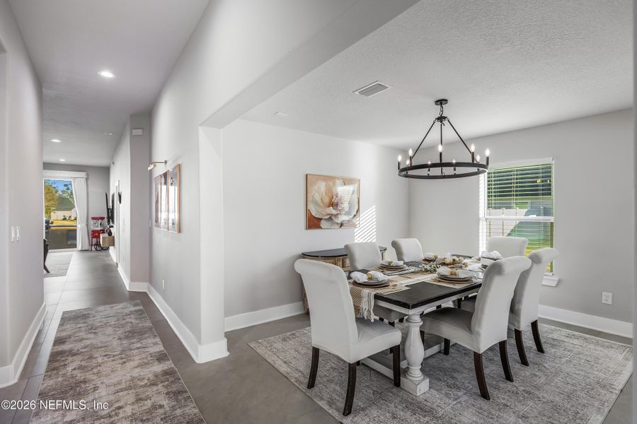 Furnished interior view inside a new home in , Middleburg (Image 37). Furnished interior view inside a new home in , Middleburg (Image 37).