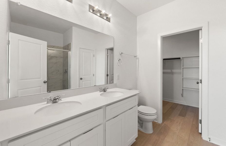 Furnished interior view inside a new home in Larson Crossing, Elgin (Image 11).