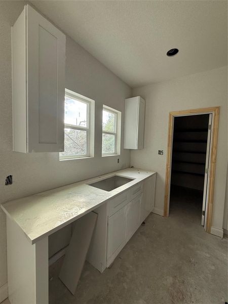 In-progress construction of a new home in , Houston, TX (Image 1).