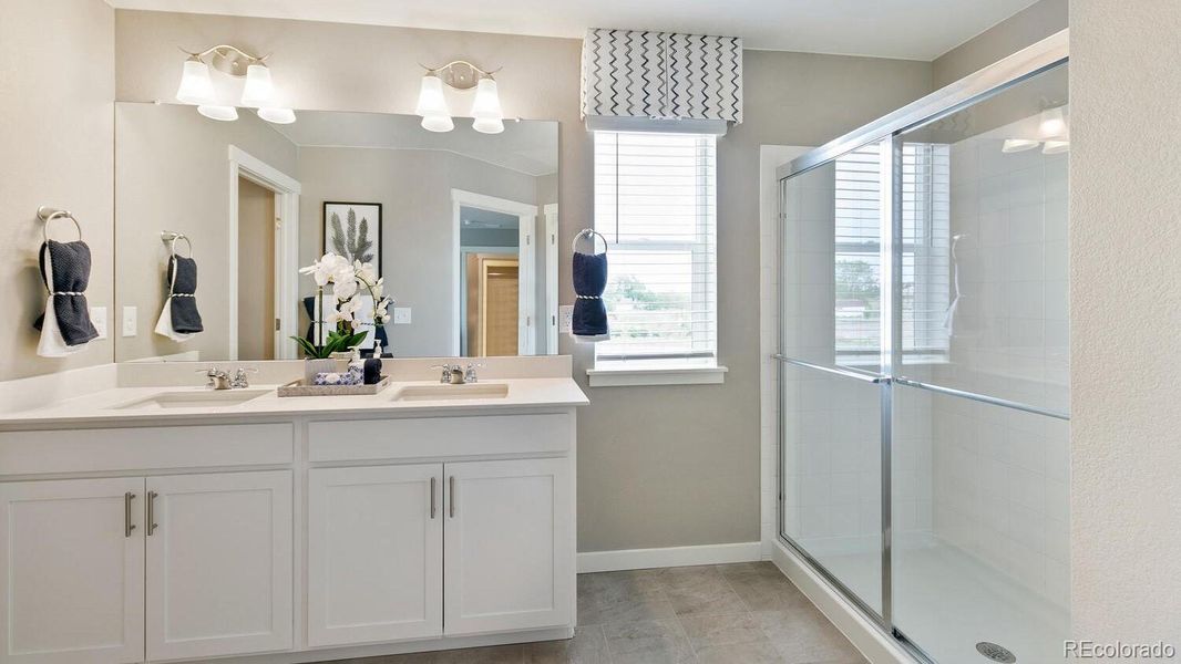 Furnished interior view inside a new home in Spring Valley Ranch, Elizabeth (Image 7).