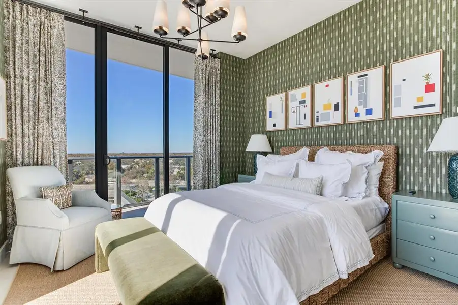 Furnished interior view inside a new home in The Ritz-Carlton Residences, Tampa (Image 41).