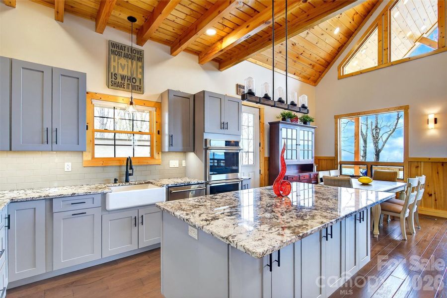 Plenty of room to entertain family and friends.