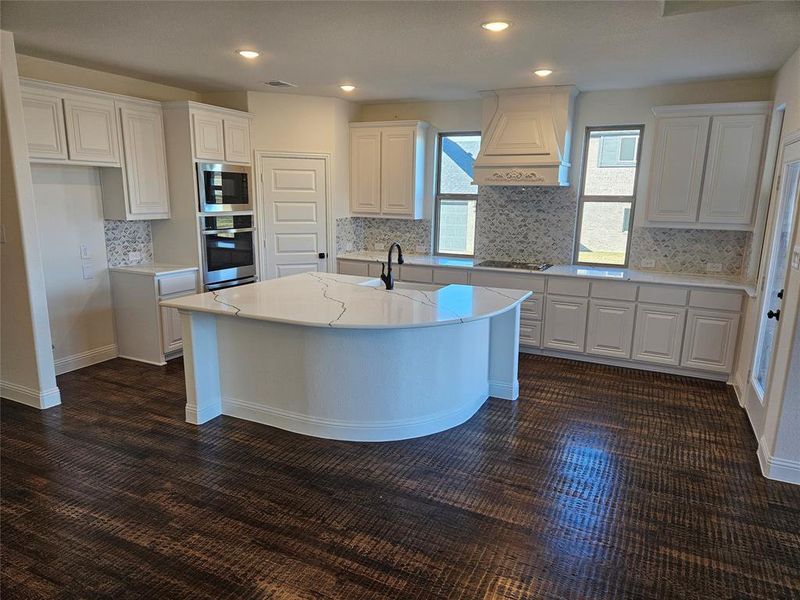 Furnished interior view inside a new home in Corner Stone Ranch, Howe (Image 6).