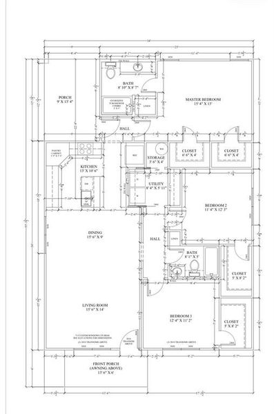 2D floor plan layout of this home in , Gordonville, TX (Image 2). 2D floor plan layout of this home in , Gordonville, TX (Image 2).