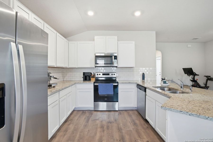 Furnished interior view inside a new home in , San Antonio (Image 8).