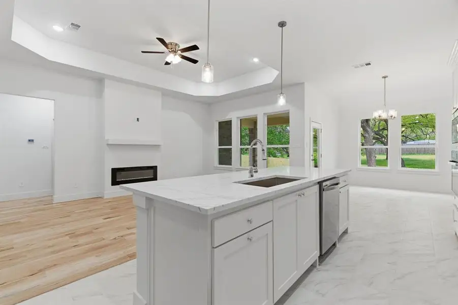 Furnished interior view inside a new home in , Weatherford (Image 6). Furnished interior view inside a new home in , Weatherford (Image 6).