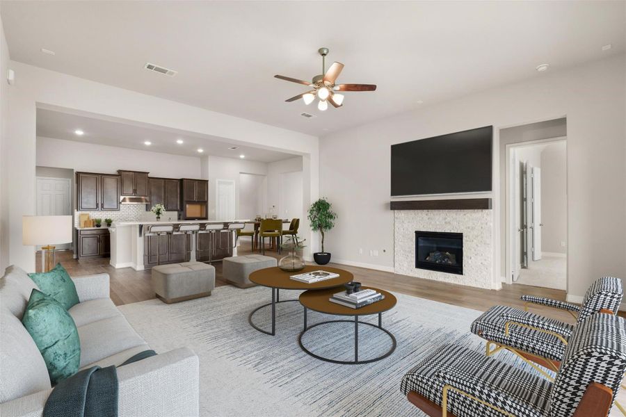 Note: Sample product photo. Actual exterior and interior selections may vary by homesite. Photo may be virtually staged