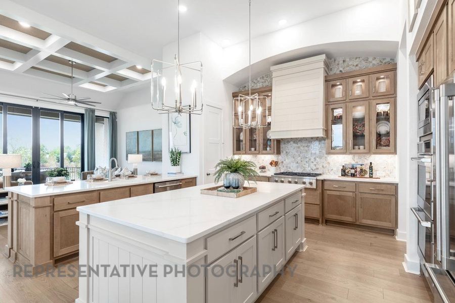 Furnished interior view inside a new home in Harvest Green, Richmond (Image 4).