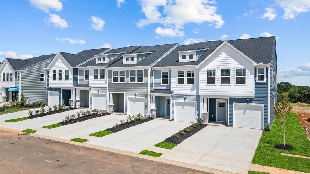 Front Exterior of The Litchfield Design by DRB Homes