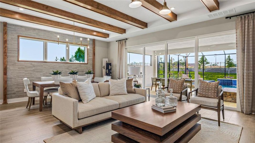 Furnished interior view inside a new home in , Lady Lake (Image 20). Furnished interior view inside a new home in , Lady Lake (Image 20).