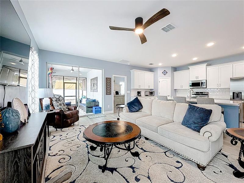 Furnished interior view inside a new home in , Ocala (Image 10).