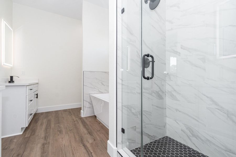 Furnished interior view inside a new home in , Crosby (Image 10). Furnished interior view inside a new home in , Crosby (Image 10).