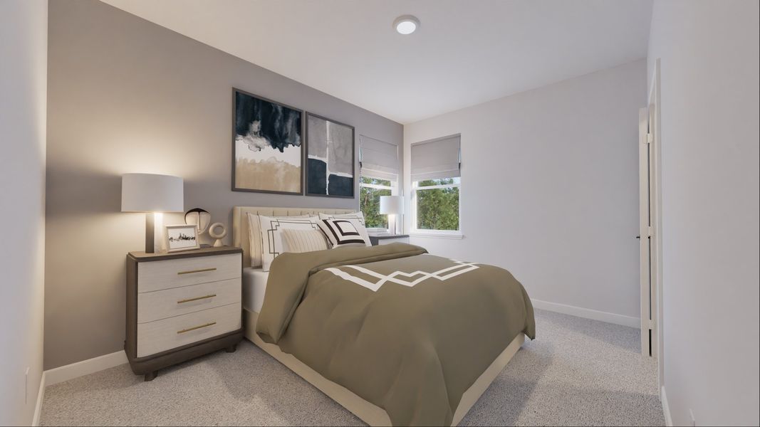 Representative furnished interior of a home built from the Emmerson by Risewell Homes in The Porch at Du Pre, Buda (Image 4). Representative furnished interior of a home built from the Emmerson by Risewell Homes in The Porch at Du Pre, Buda (Image 4).