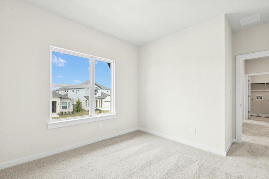 Spacious, unfurnished interior of a new home in University Heights, Round Rock (Image 18). Spacious, unfurnished interior of a new home in University Heights, Round Rock (Image 18).