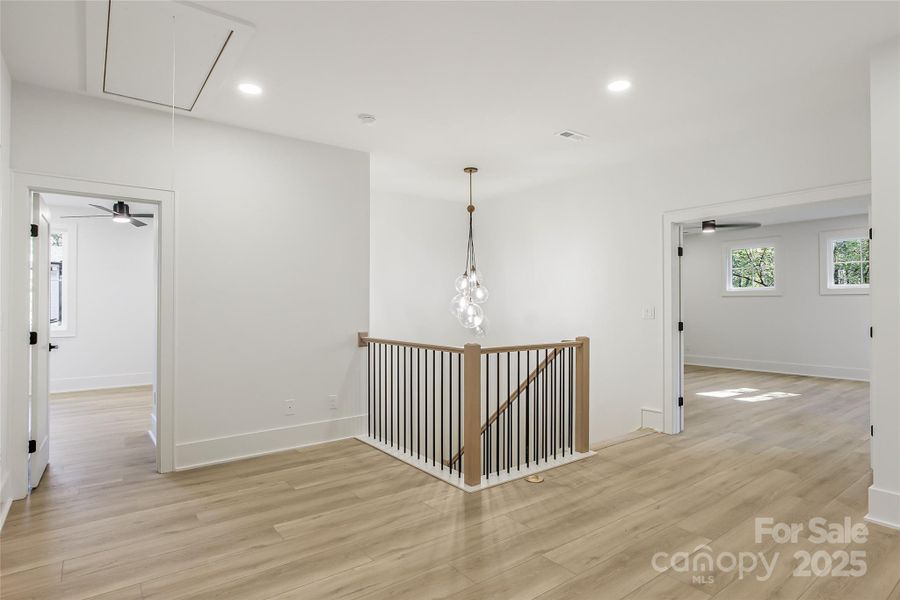 Spacious, unfurnished interior of a new home in , Matthews (Image 37).