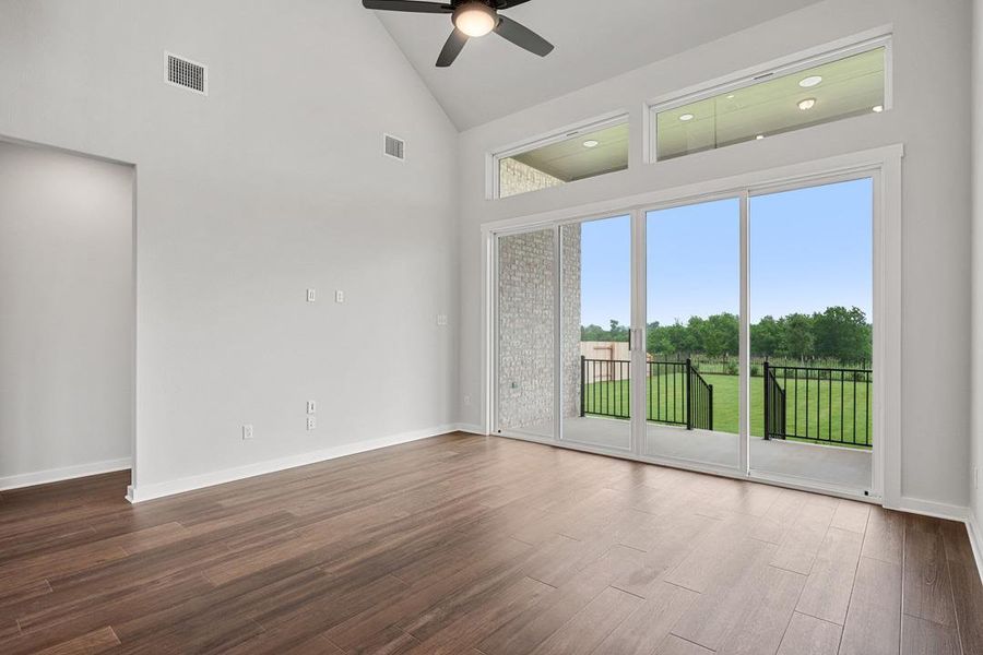 Spacious, unfurnished interior of a new home in Flora, Hutto (Image 19). Spacious, unfurnished interior of a new home in Flora, Hutto (Image 19).