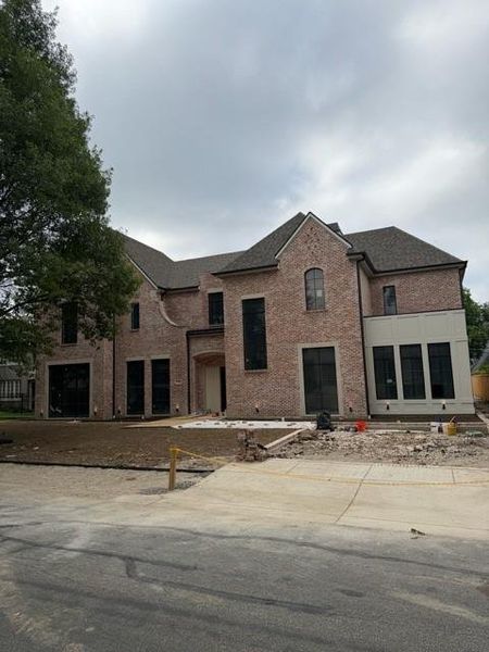 In-progress construction of a new home in , Dallas, TX (Image 9).