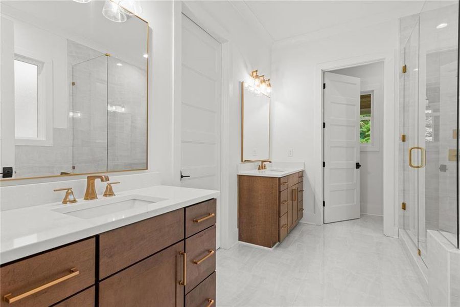 Furnished interior view inside a new home in , Ball Ground (Image 37).