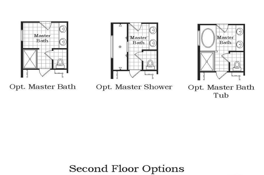 2D floor plan layout for the The Hartland by Norfolk Homes in Coronado Estates, Jackson, MI (Image 30).
