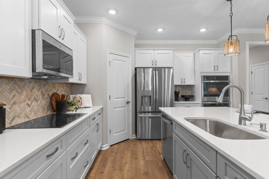 Representative furnished interior of a home built from the The Cherry Grove by Chesapeake Homes in Coastal Club of the Carolinas, Calabash (Image 12).