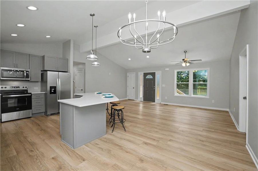 Furnished interior view inside a new home in , Fayetteville (Image 14).