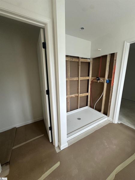 In-progress construction of a new home in Shiloh Trail, Wellford, SC (Image 30).