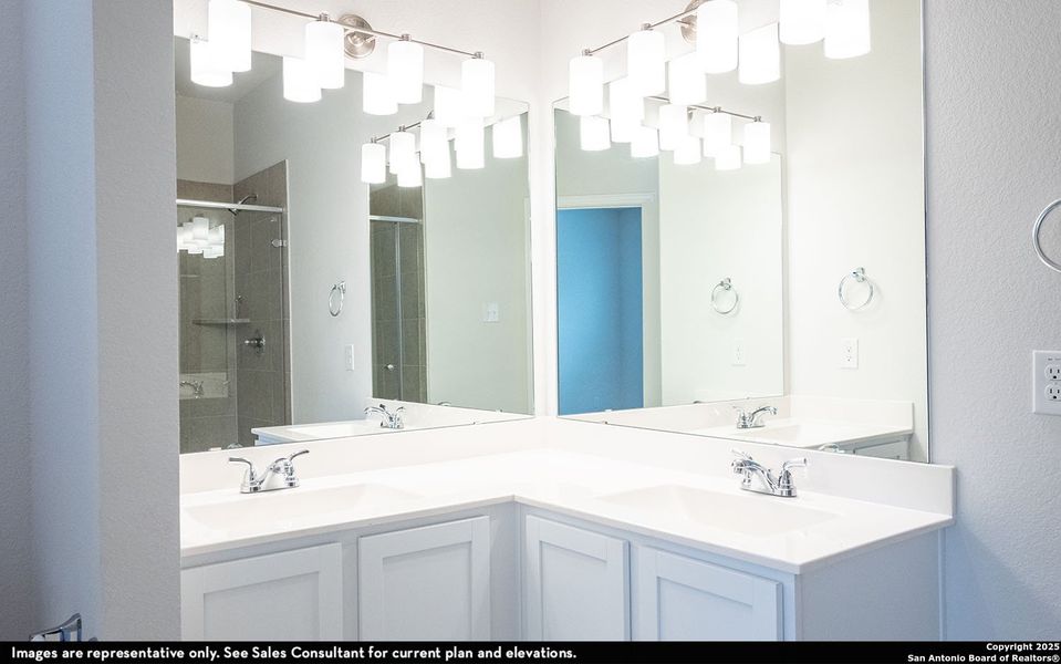 Furnished interior view inside a new home in Hennersby Hollow, San Antonio (Image 4). Furnished interior view inside a new home in Hennersby Hollow, San Antonio (Image 4).