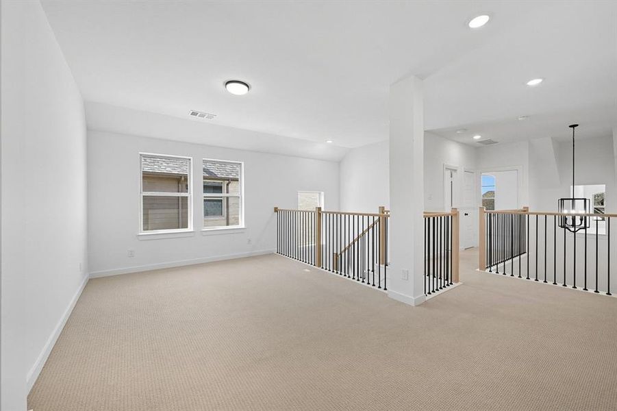 Spacious, unfurnished interior of a new home in Sandbrock Ranch: 50ft. lots, Aubrey (Image 21). Spacious, unfurnished interior of a new home in Sandbrock Ranch: 50ft. lots, Aubrey (Image 21).