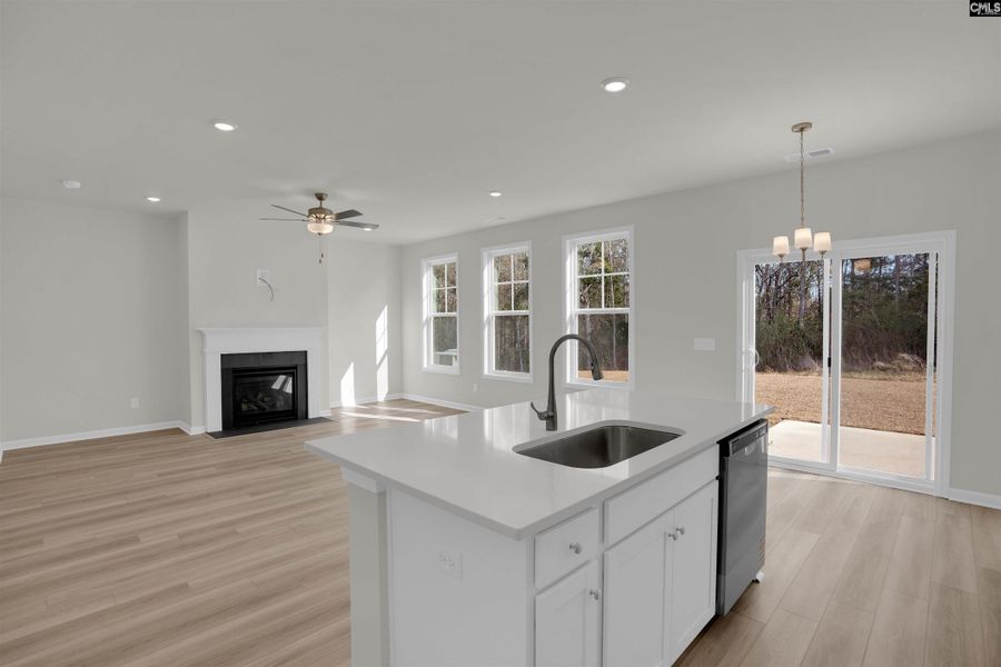 Furnished interior view inside a new home in Old Charleston Estates, Pelion (Image 7). Furnished interior view inside a new home in Old Charleston Estates, Pelion (Image 7).