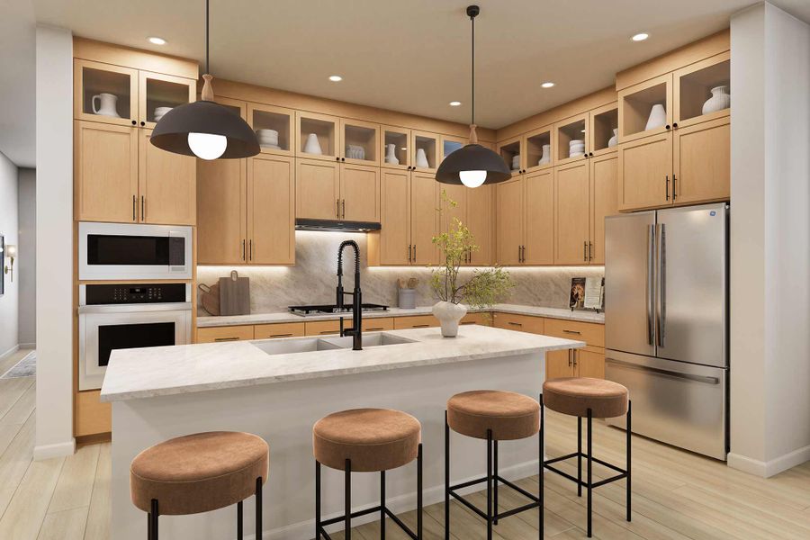 The Silverarrow - Optional Cooktop Kitchen