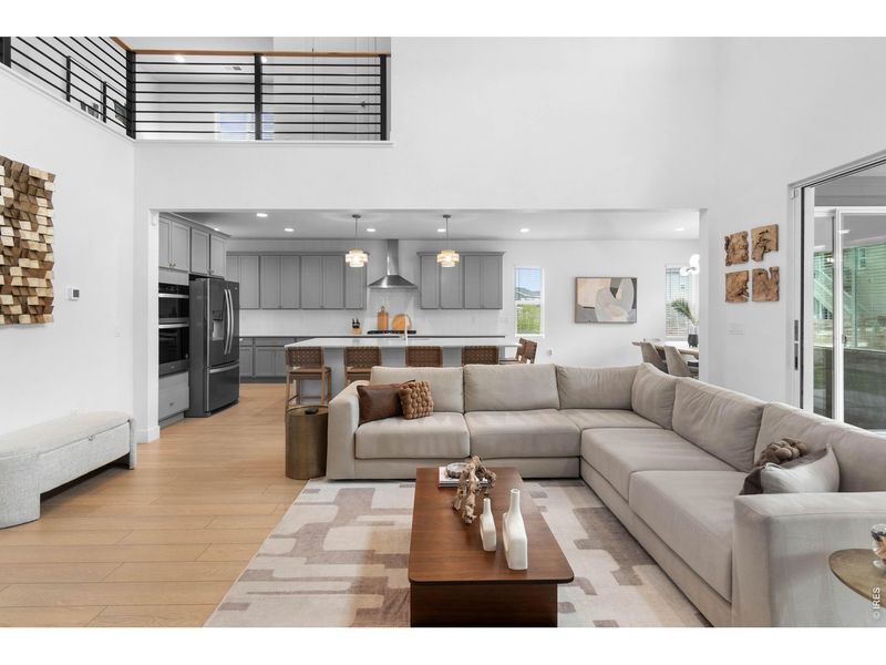 Furnished interior view inside a new home in Morgan Hill, Erie (Image 7).