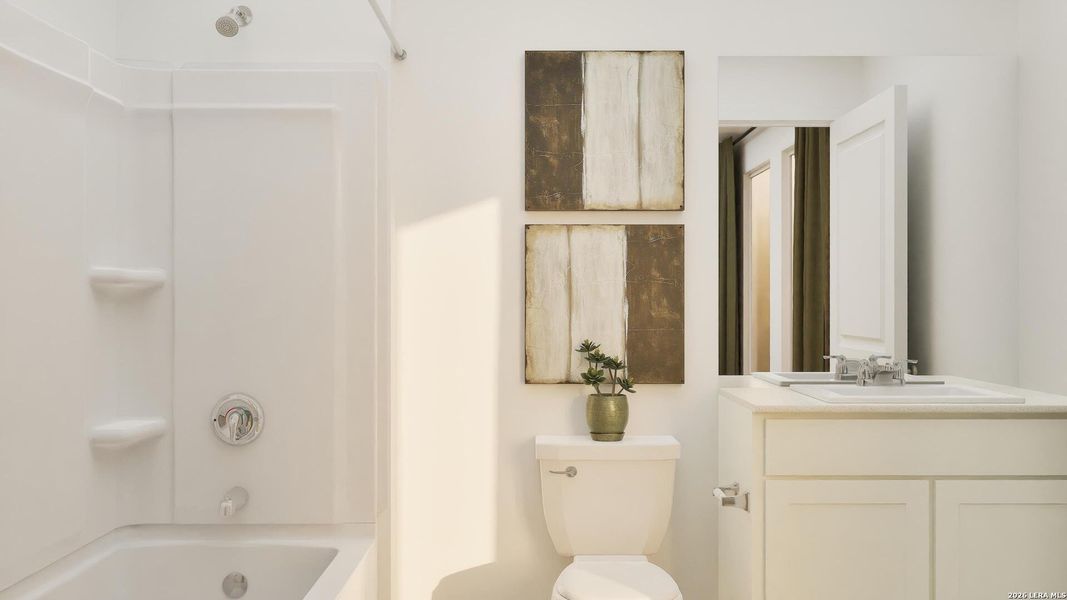 Furnished interior view inside a new home in Grace Valley, Marion (Image 11).