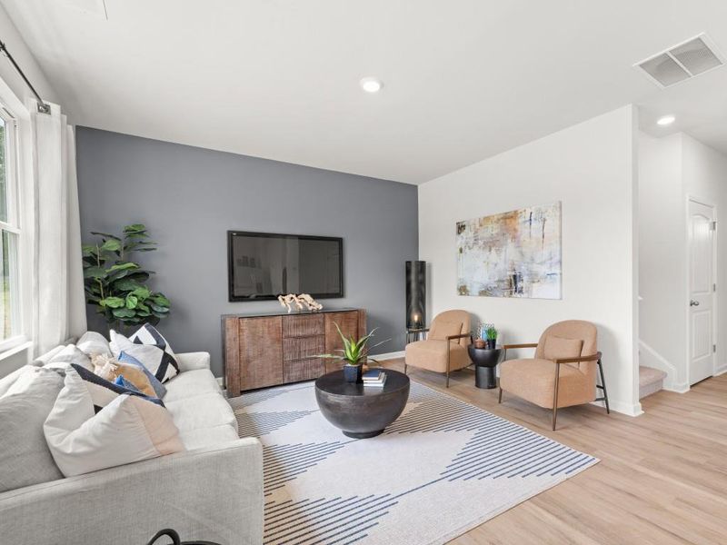 Furnished interior view inside a new home in Oakleigh Glen, Dallas (Image 11).