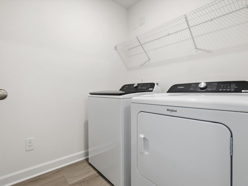 Close-up of interior finishes inside a home in Courts at Brook Run, Moncks Corner (Image 10).