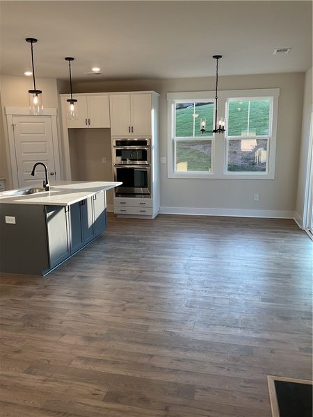 Lots of windows throughout the home