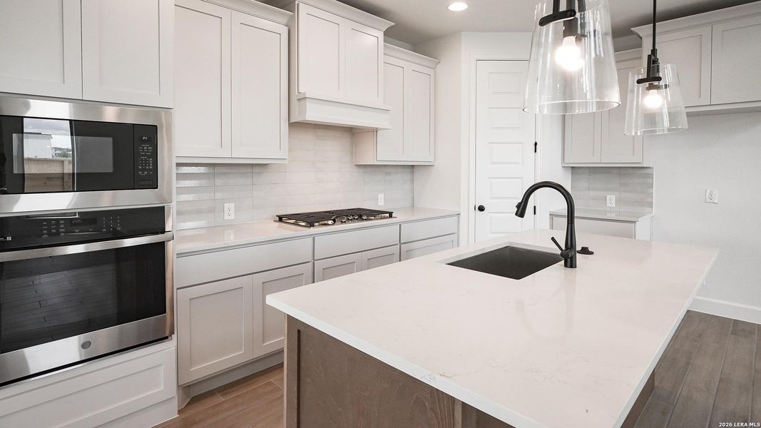 Furnished interior view inside a new home in Solms Landing, New Braunfels (Image 13).