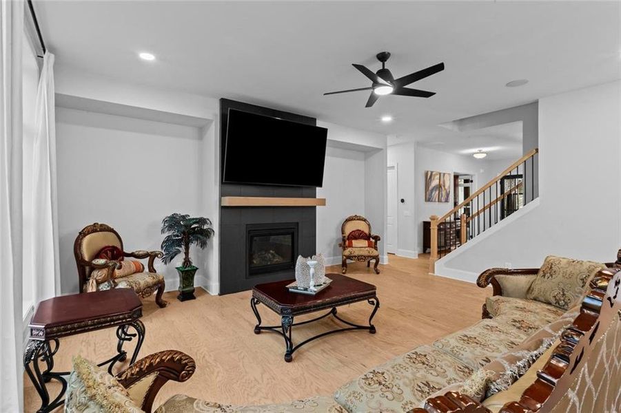 Furnished interior view inside a new home in , Woodstock (Image 32). Furnished interior view inside a new home in , Woodstock (Image 32).