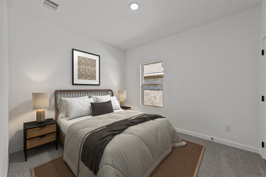 Furnished interior view inside a new home in Caldwell Lakes, Dallas (Image 5). Furnished interior view inside a new home in Caldwell Lakes, Dallas (Image 5).