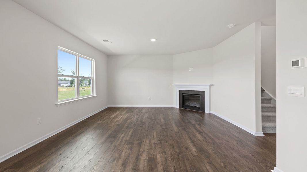 Representative unfurnished interior of a home built from the Belhaven by D.R. Horton in Forest Brook, Easley (Image 23).
