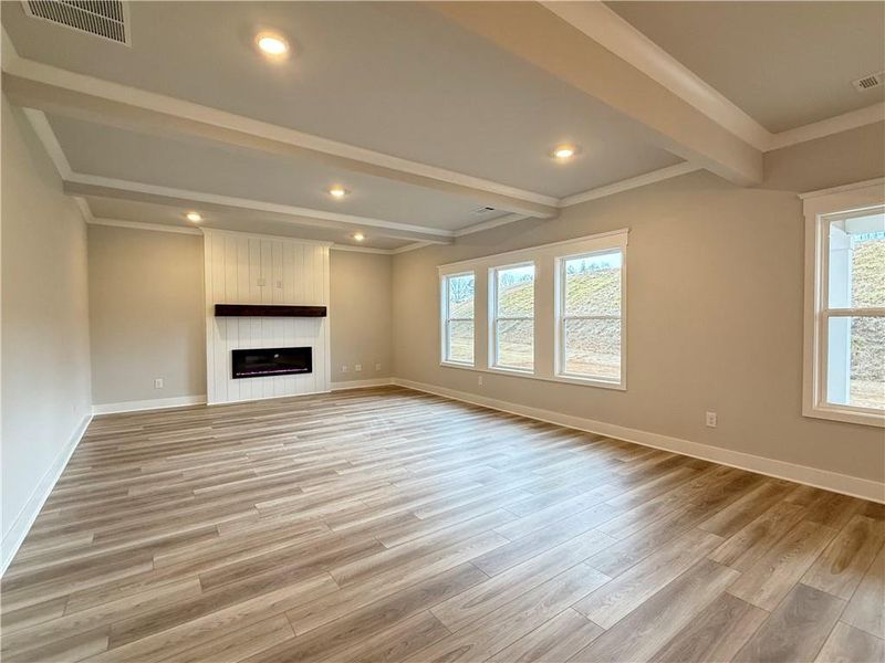 Spacious, unfurnished interior of a new home in Ponderosa Farms Manor, Gainesville (Image 19). Spacious, unfurnished interior of a new home in Ponderosa Farms Manor, Gainesville (Image 19).
