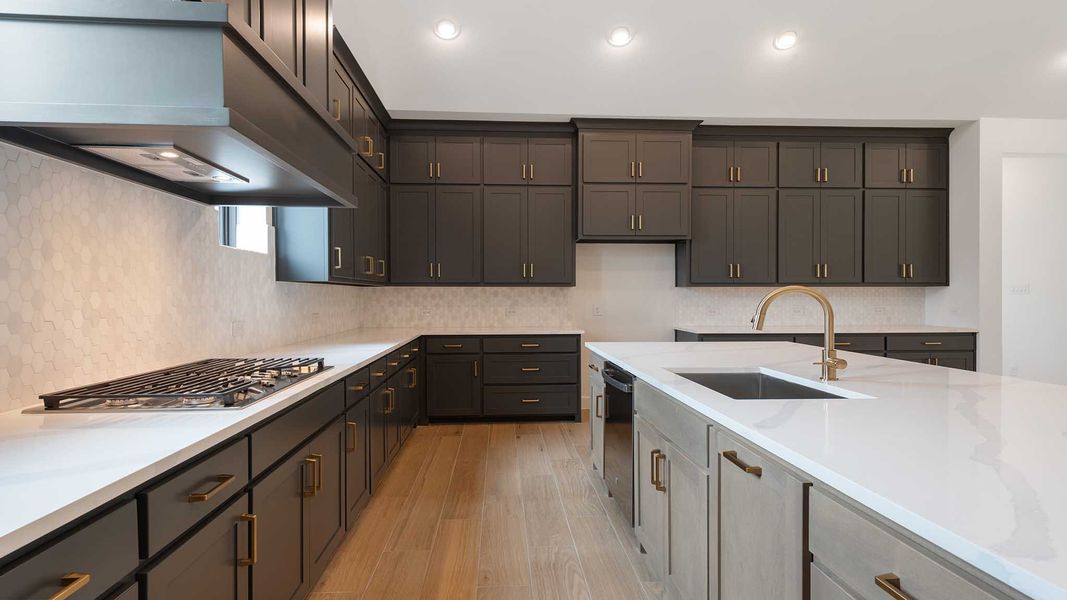 Furnished interior view inside a new home in Sweetgrass, Haslet (Image 10).