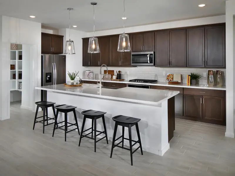 Furnished interior view inside a new home in Paloma Creek - Signature Series, Surprise (Image 2). Furnished interior view inside a new home in Paloma Creek - Signature Series, Surprise (Image 2).