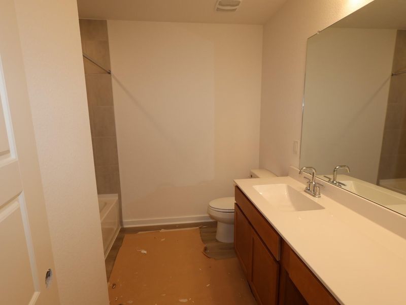 In-progress construction of a new home in Miller's Pond, Rosenberg, TX (Image 22).