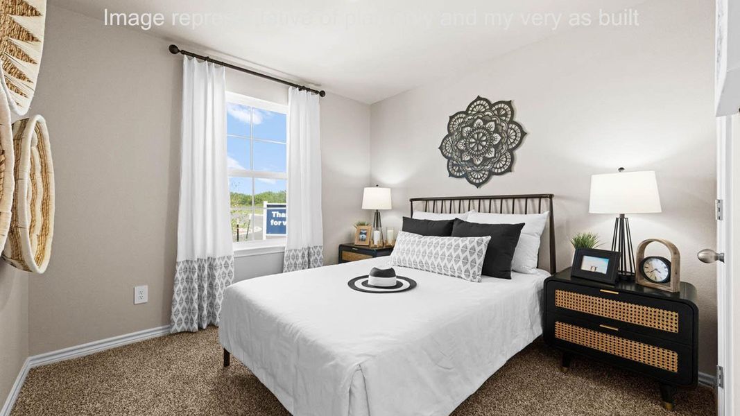 Furnished interior view inside a new home in Saratoga Crossing, Corpus Christi (Image 7).